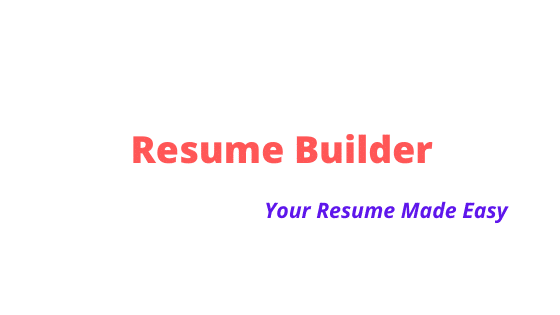 Resume Builder