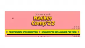 Innovaccer's HackerCamp'22 powered by Microsoft