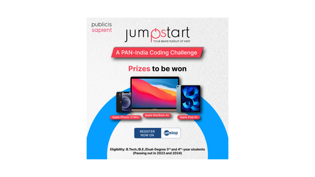 Publicis Sapient Jumpstart Win Attractive Rewards and Prizes