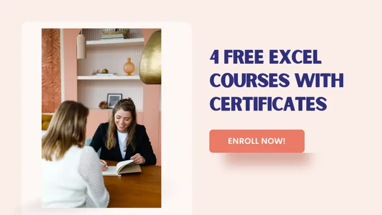 4 Powerful Free Excel Courses with Certificates to Skyrocket Your Resume!