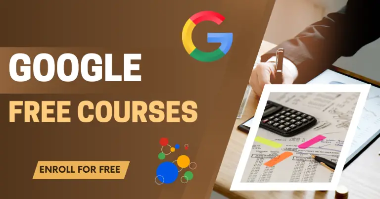 Google FREE Certification Courses