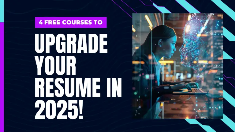 Boost Your Resume with These 4 Free In-Demand Courses