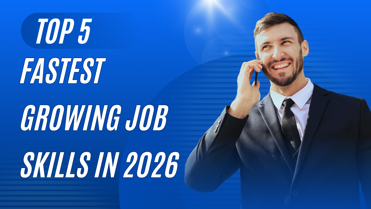Top 5 Fastest Growing Job Skills in 2026 - Jobs4fresher.com