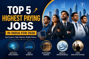 Top 5 Highest Paying Jobs in India for 2026 (Salary, Skills & Career Scope)